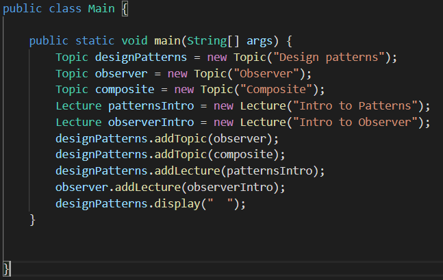 When to Use Composite Design Pattern in Java